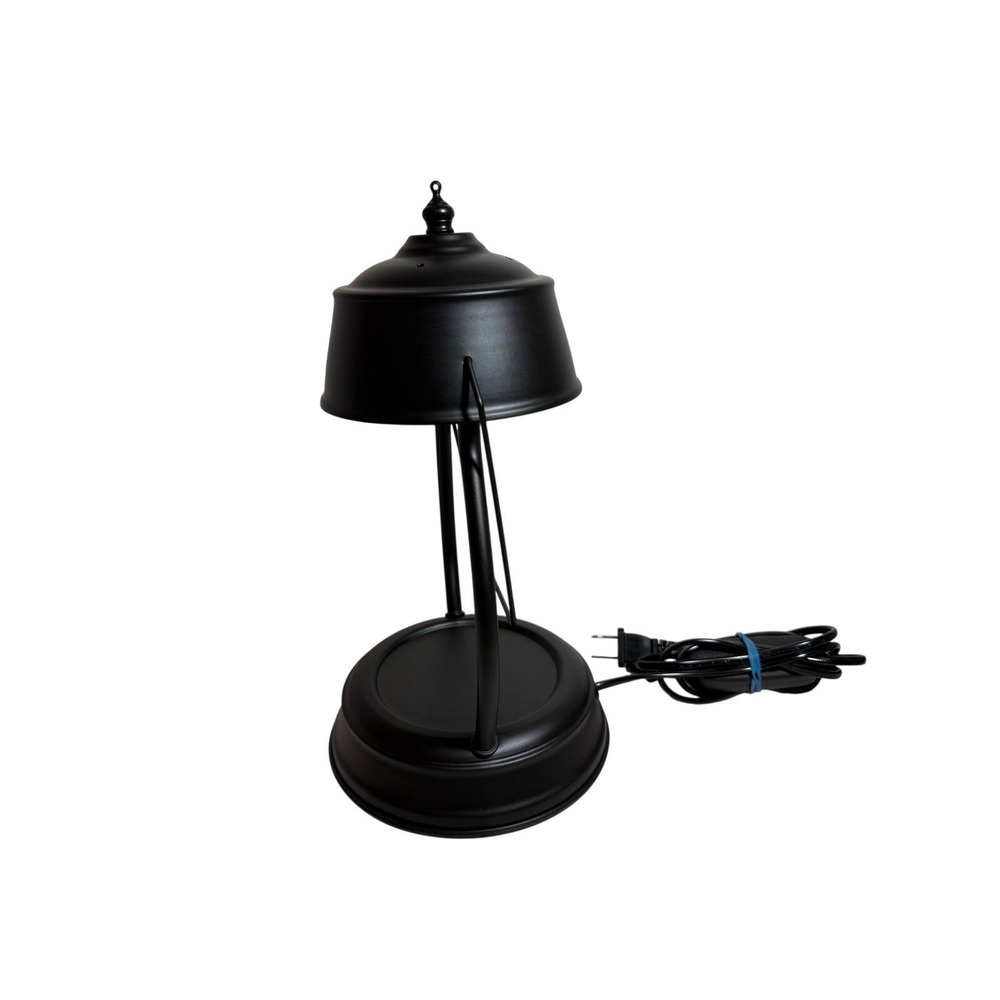 Blissful Bungalow Lantern‎ Style Candle Warmer Lamp Black Electric Heat Bulb - Picture 5 of 10